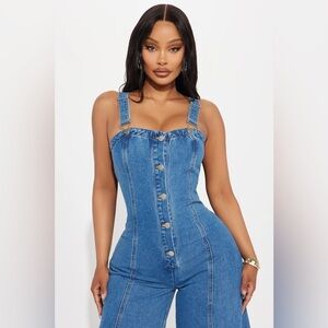 Denim Jumpsuit